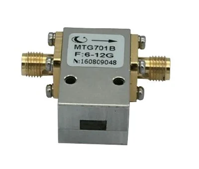 Aislador de banda ancha tipo RF SMA de 6-12 GHz