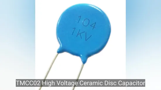 Venta caliente condensador de disco cerámico de alto voltaje Tmcc02